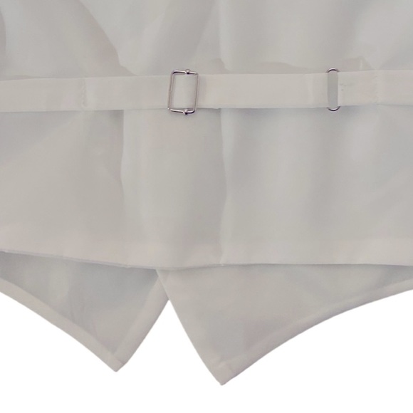 Kids Dream Sage Embroidered plaid pattern Vest and Tie Set Boys sizes - Picture 5 of 5